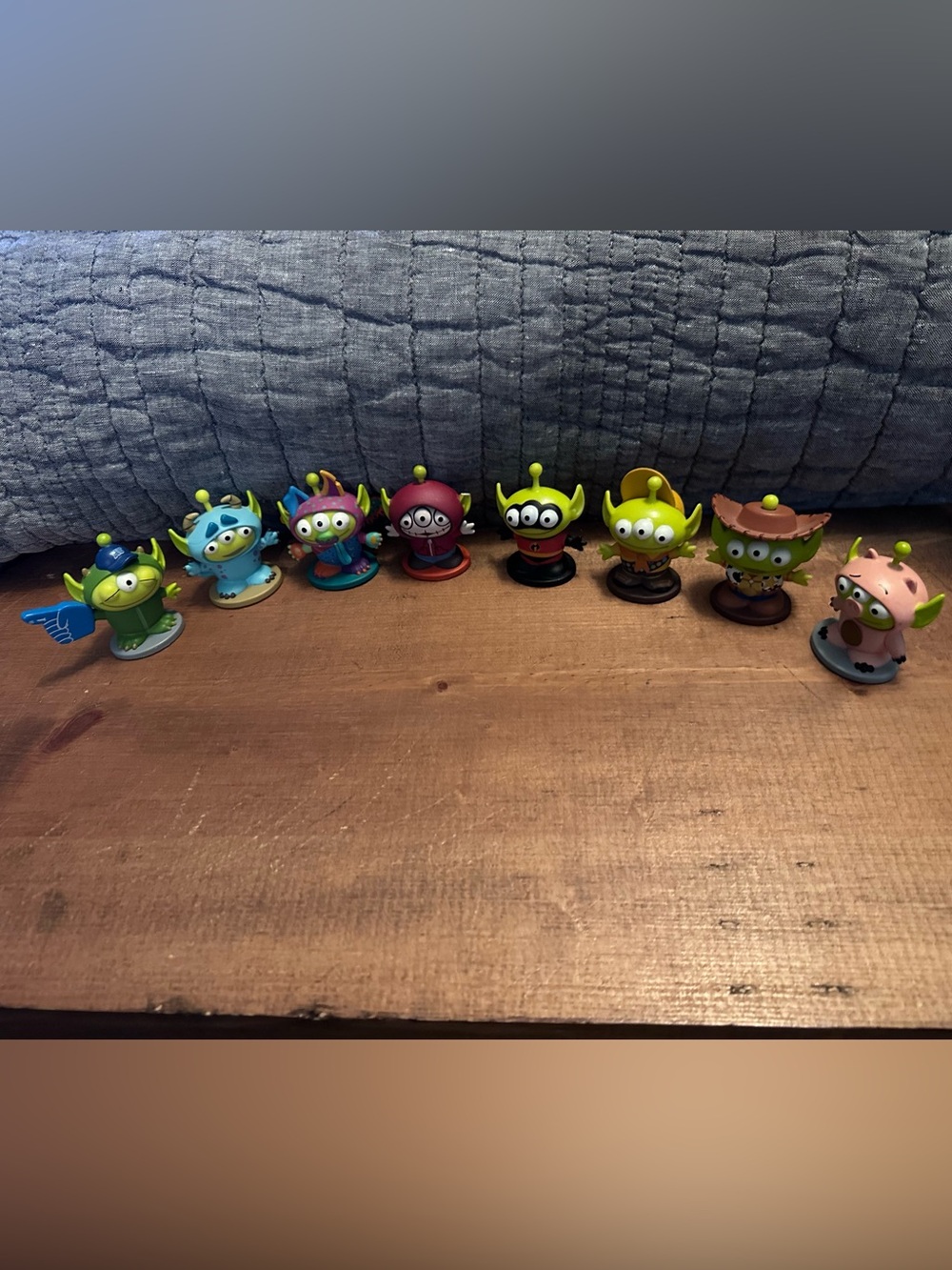 Toy Story Alien Figurine Set - 8 Disney Pixar Characters